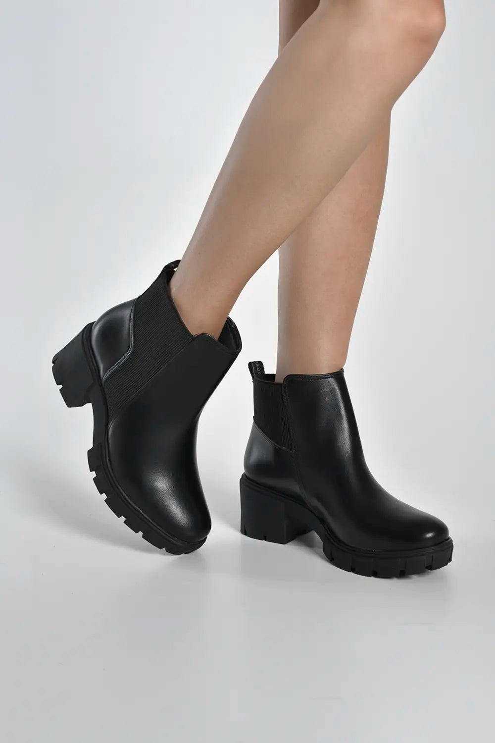 BOTINES DAMA 001-001 Negro
