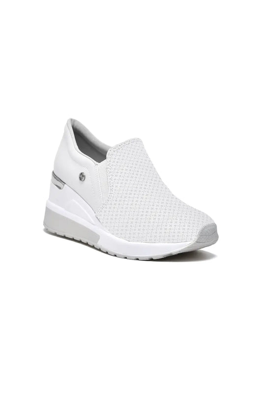 ZAPATILLA CASUAL DAMAS 046-002 BlancoPlata