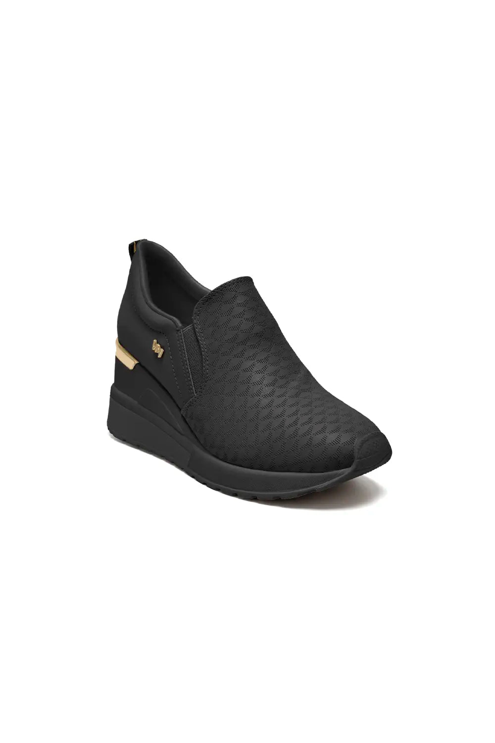 ZAPATILLA DAMA 046-002 Negro Oro