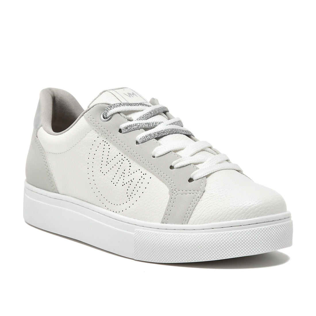 Zapatilla Casual Dama 082-008 BlancoPlata