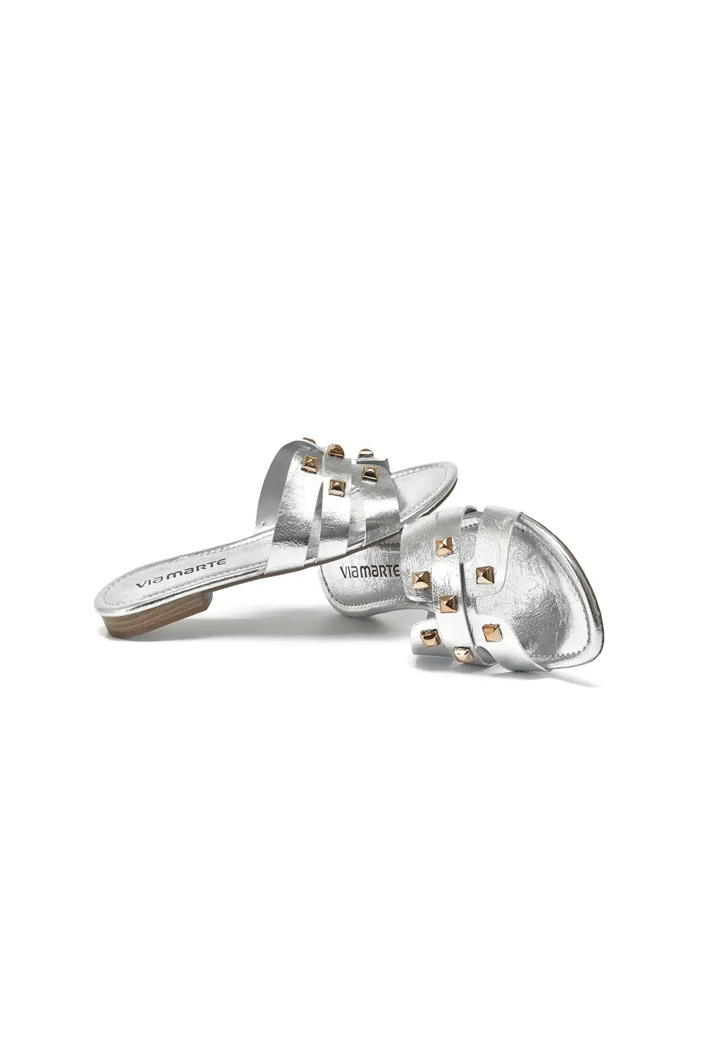 SANDALIA CASUAL DAMA 157-018 Plata