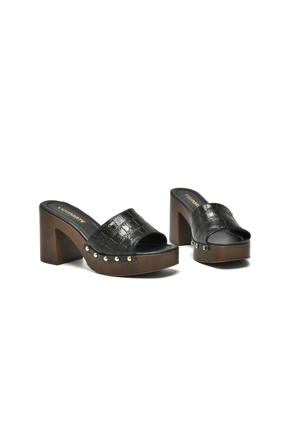 SANDALIA CASUAL DAMA 311-002 Negro
