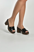 SANDALIA CASUAL DAMA 311-002 Negro