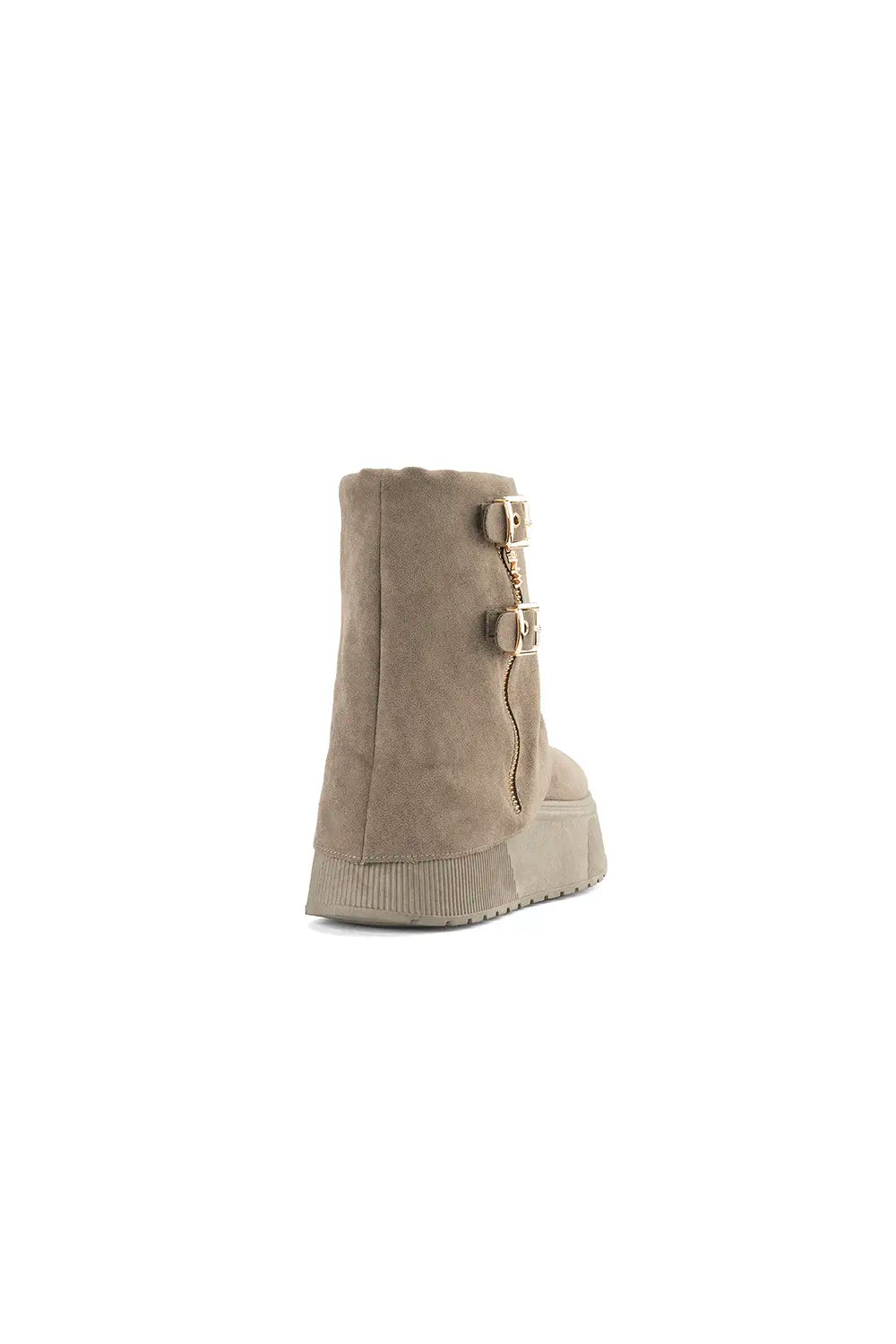 BOTINES DAMA 3BF102077 Beige Oscuro