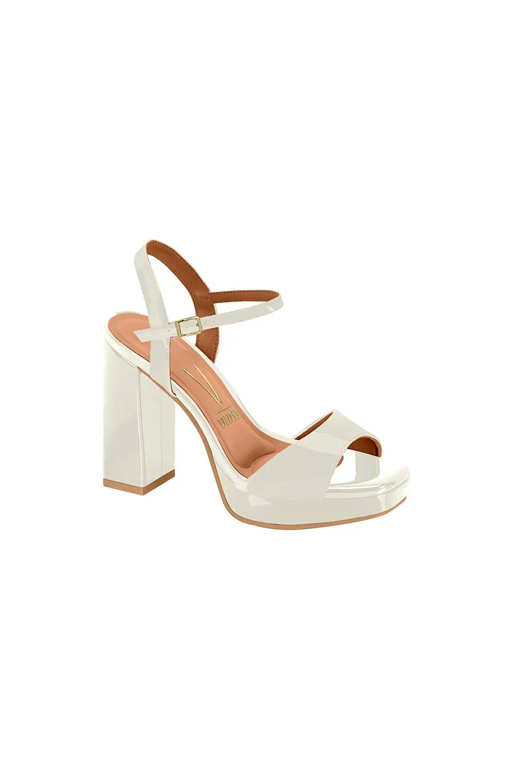 SANDALIA DAMA 6551.100V Blanco Verniz