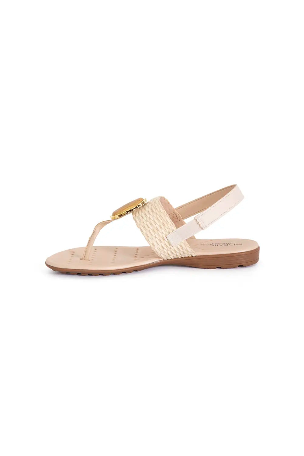 SANDALIA DAMA 7053.180 Natural-Creme