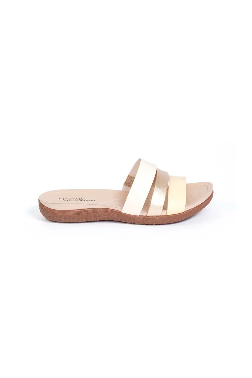 SANDALIA DAMA 7125.200 Creme Dorado