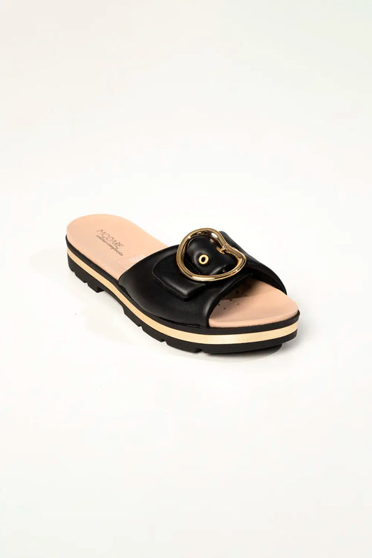 SANDALIA CASUAL DAMA 7132.152 Negro