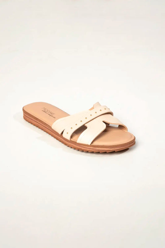 SANDALIA CASUAL DAMA 7141.147 Crema