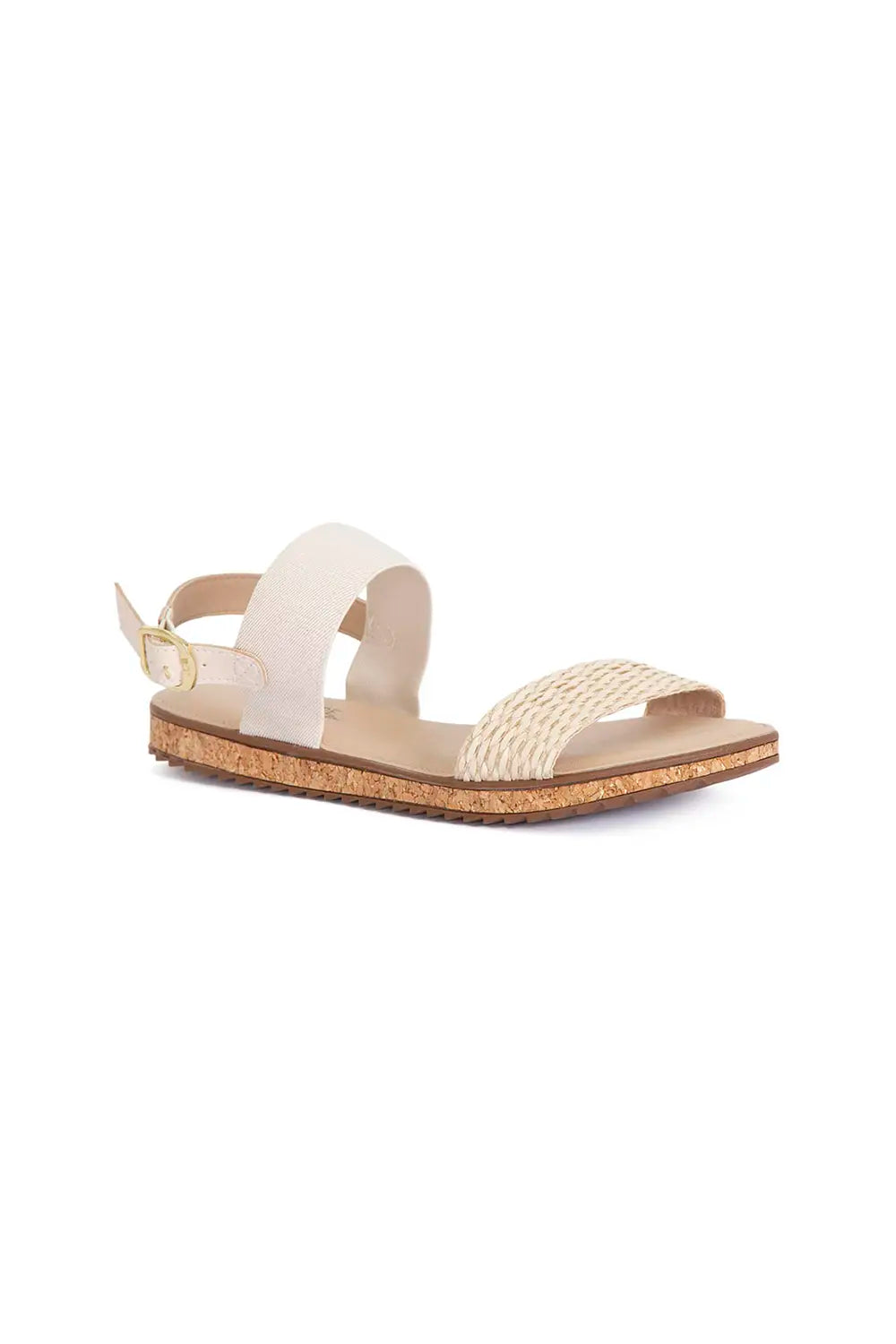 SANDALIA DAMA 7141.155 Natural - Creme