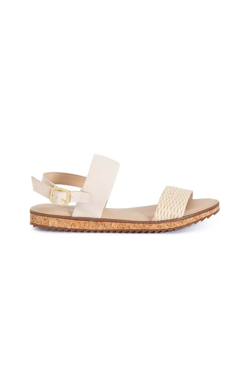 SANDALIA DAMA 7141.155 Natural - Creme