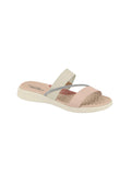 SANDALIAS DAMA 7174.115 Blanco Rosa