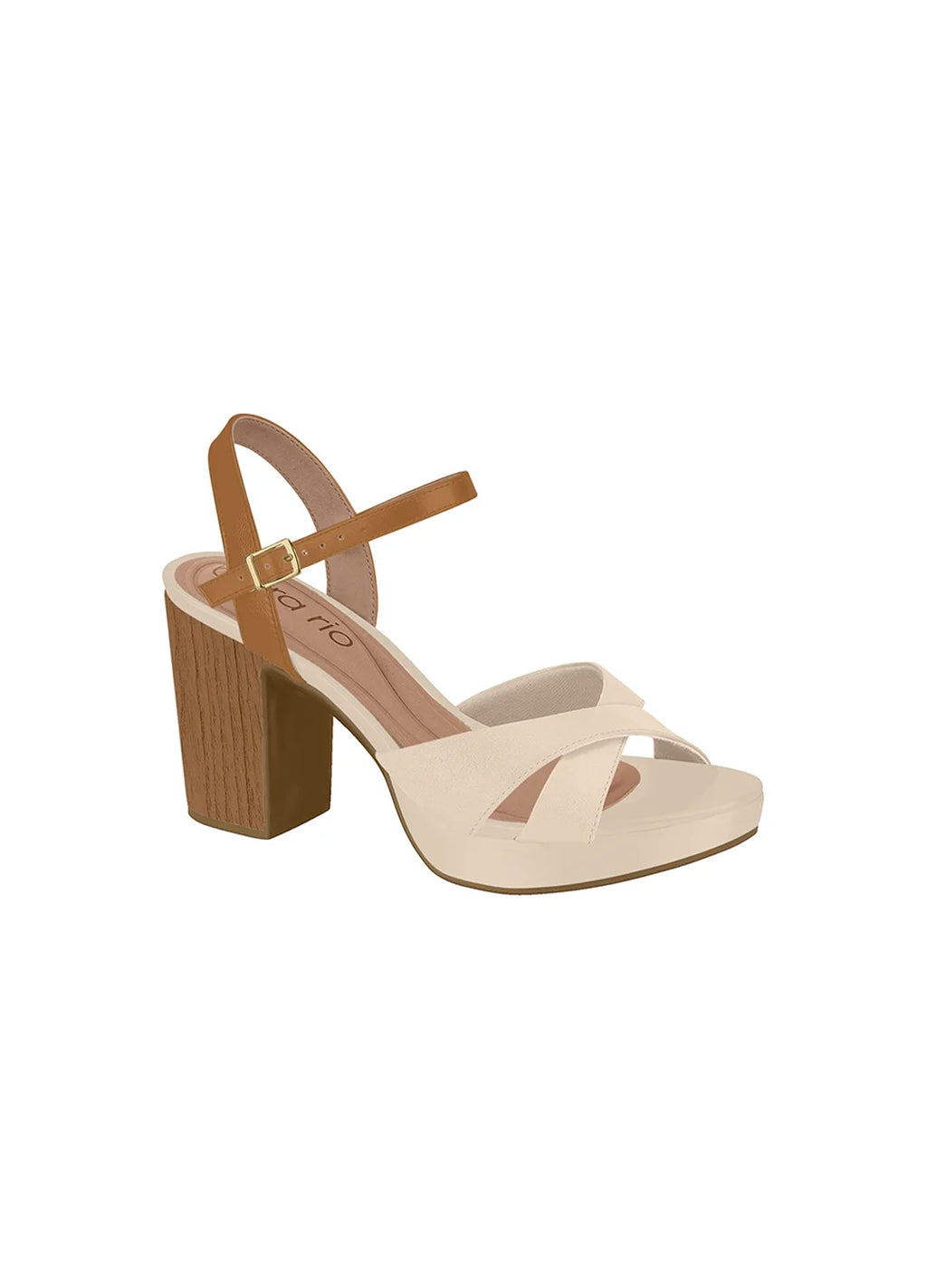 SANDALIA DAMA 8371.219 Crema