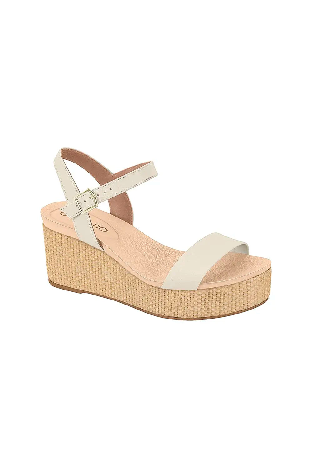 SANDALIAS CUÑA 8407.135 Blanco Off