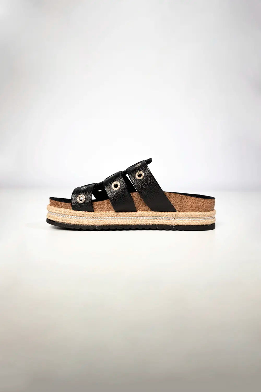 SANDALIA CASUAL DAMA 8546.104 Negro