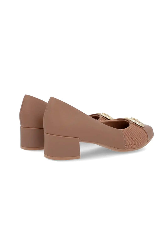 ZAPATO VESTIR DAMA AJ0113 Camel