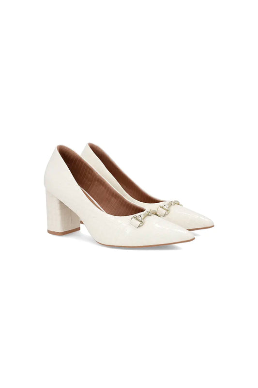 ZAPATO VESTIR DAMA AN02004 Marfil