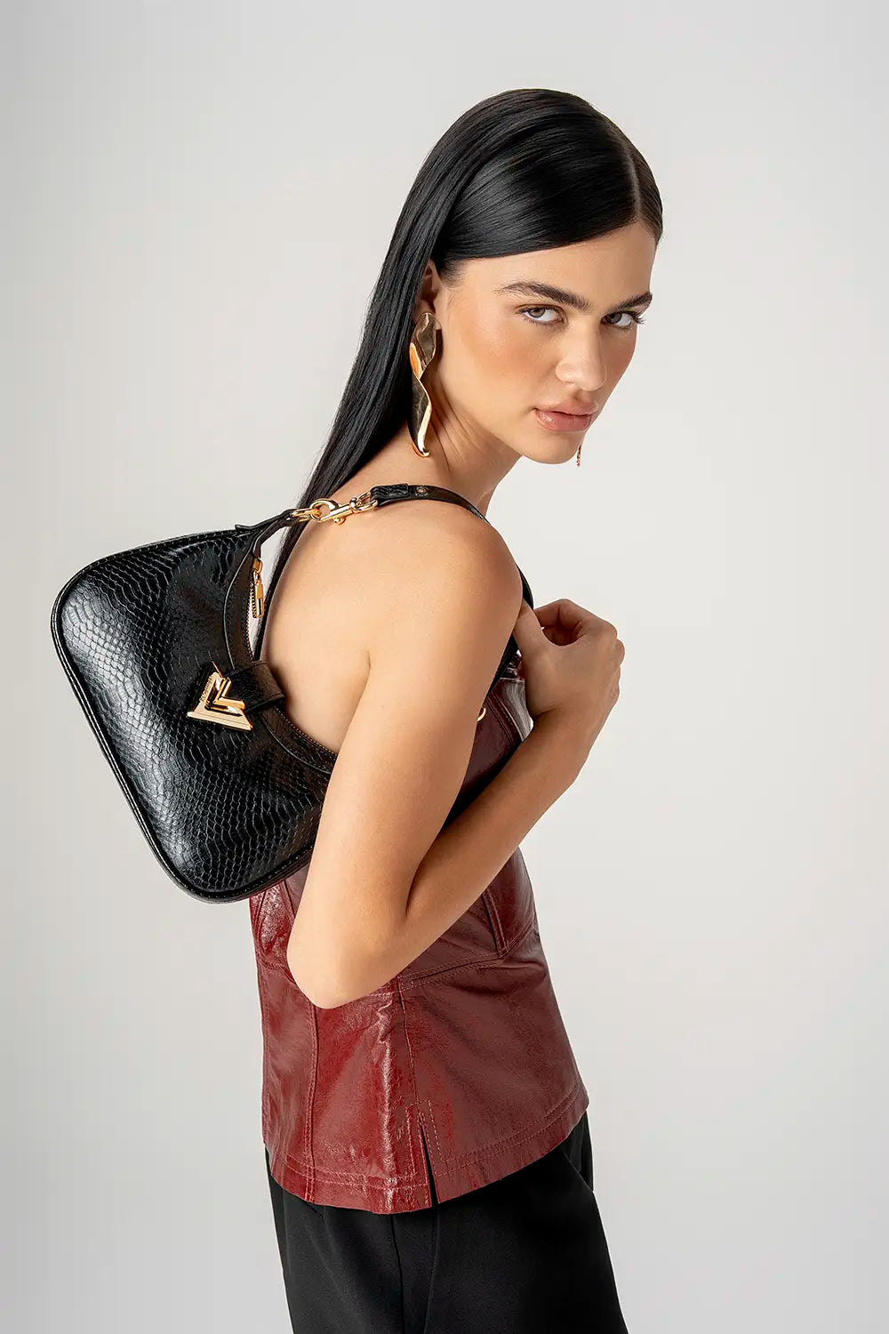 CARTERA DAMA B1-329 Negro