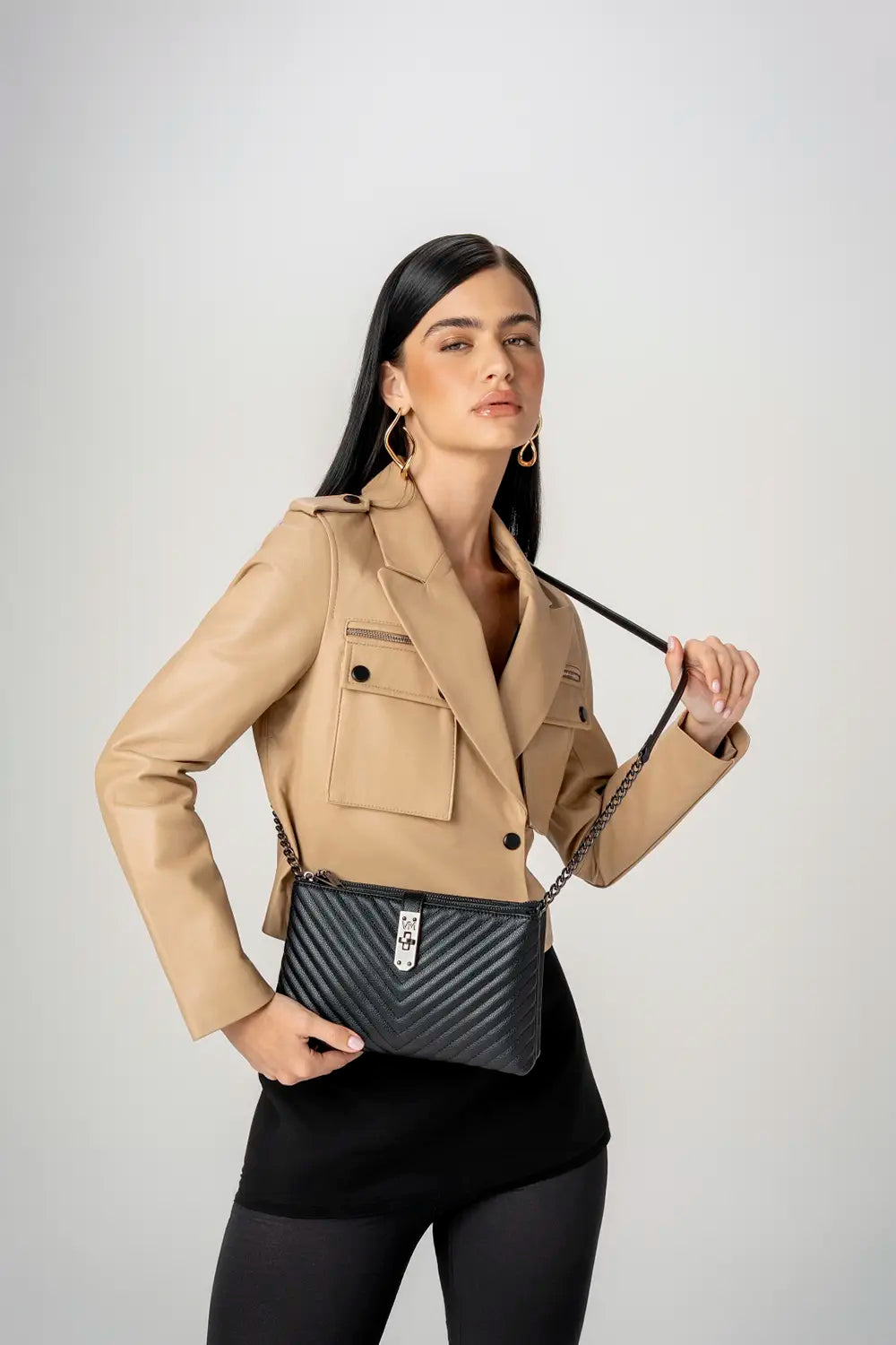 CARTERA DAMA B2-728 Negro