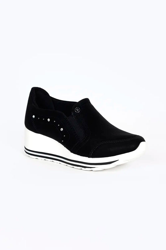 ZAPATILLA CASUAL DAMAS C1412 Negro