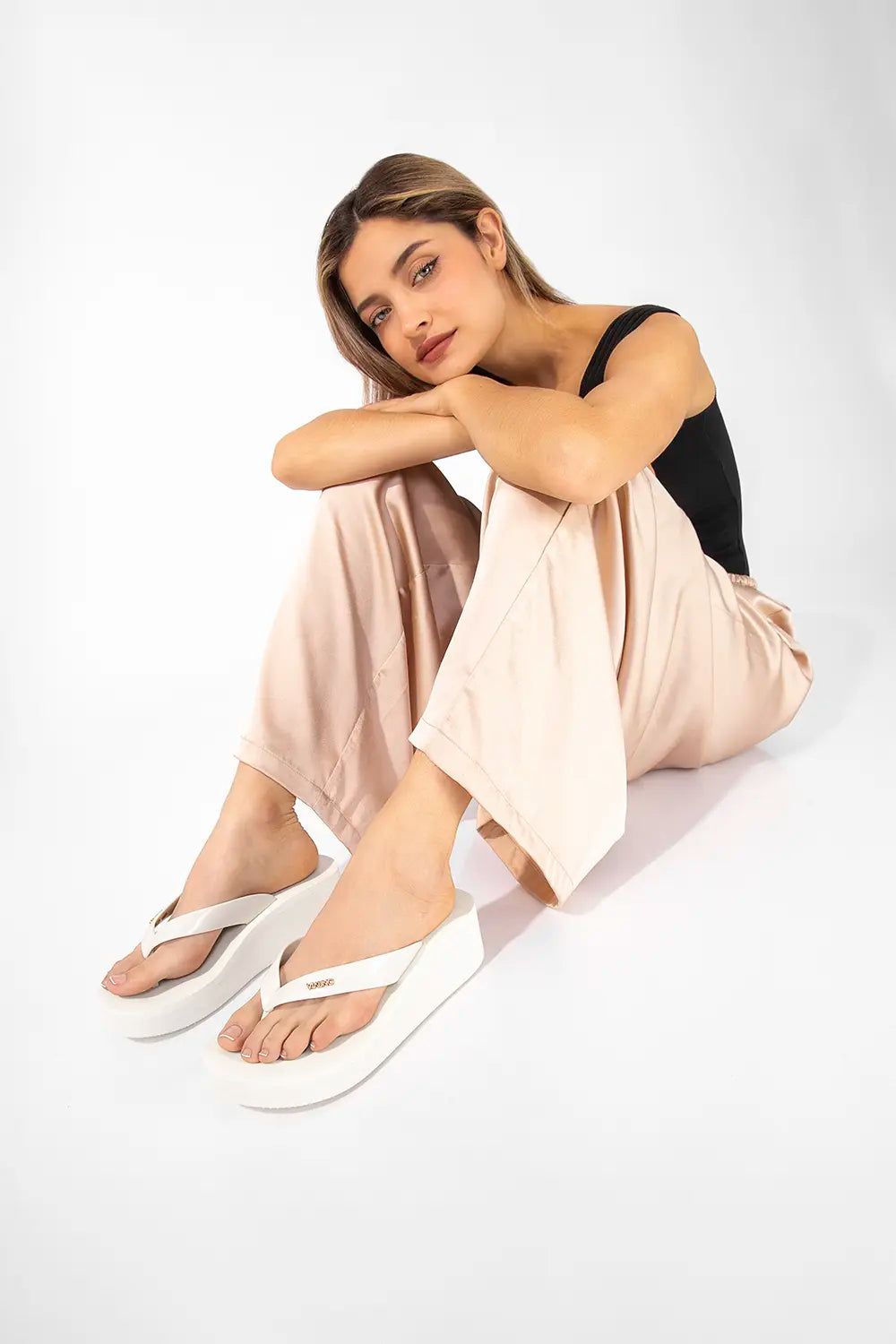 SANDALIA DAMA CT-1222 Beige