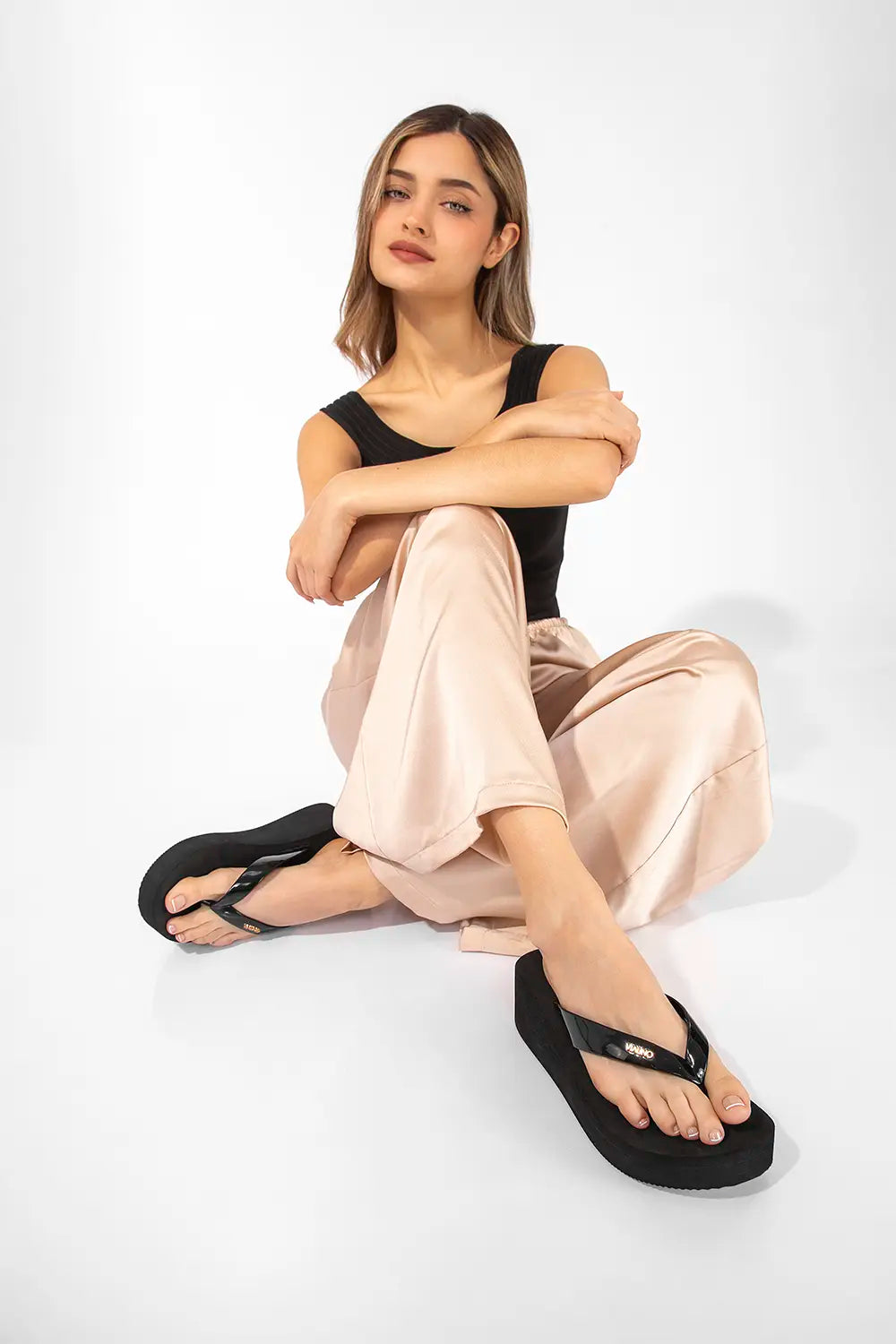 SANDALIA DAMA CT-1222 Negro