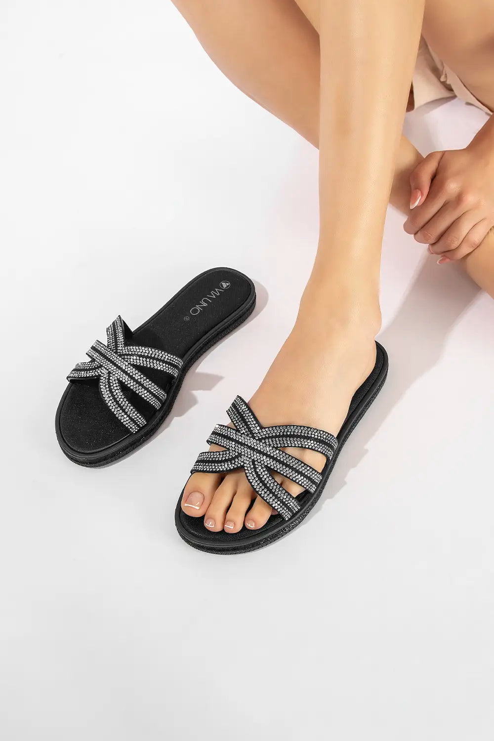 SANDALIA DAMA LC043619 Negro