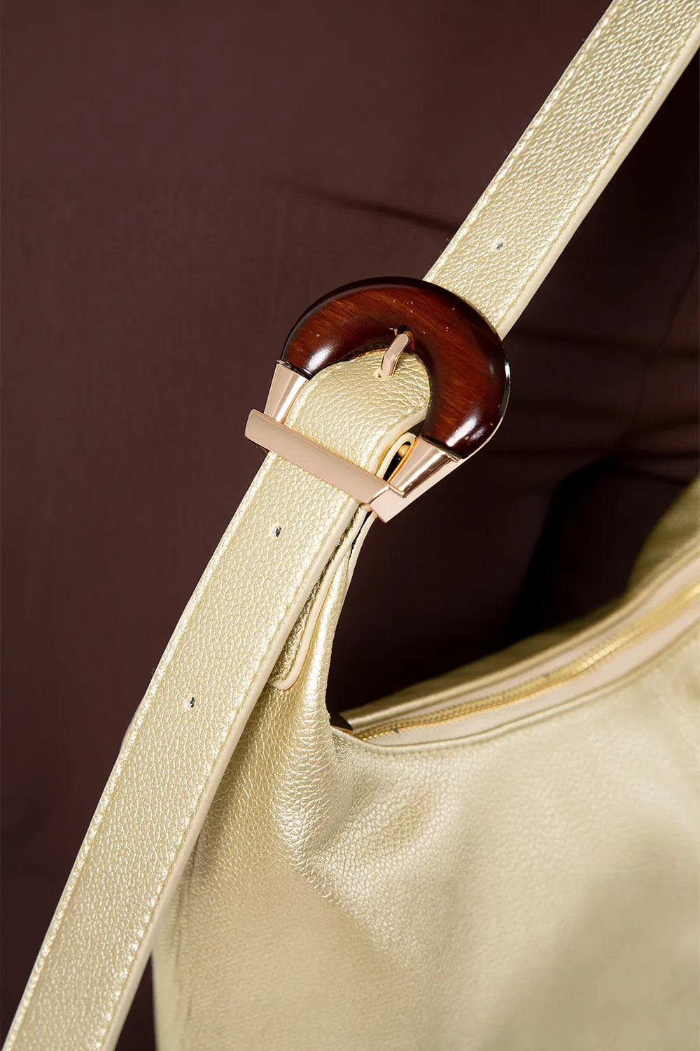 CARTERA DAMA RZ257024 Dorado