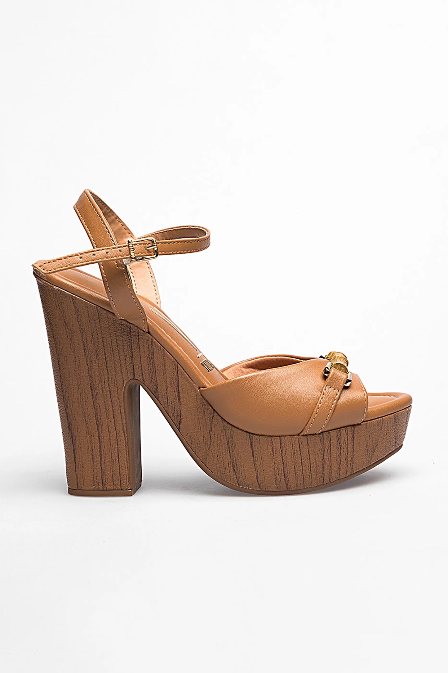 Sandalia Casual Dama Camel 6281.756