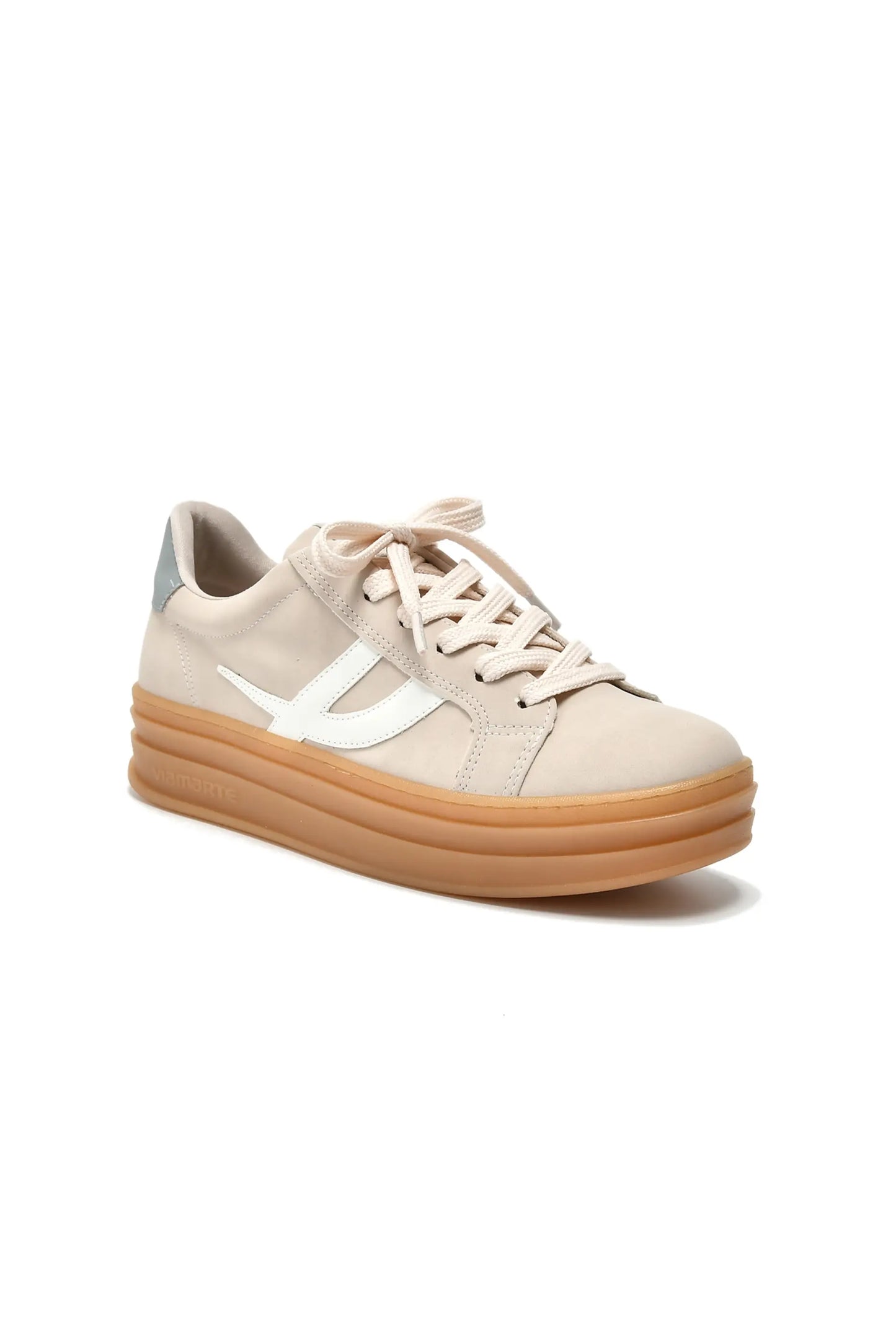 Zapatilla Casual Dama 156-002 Beige