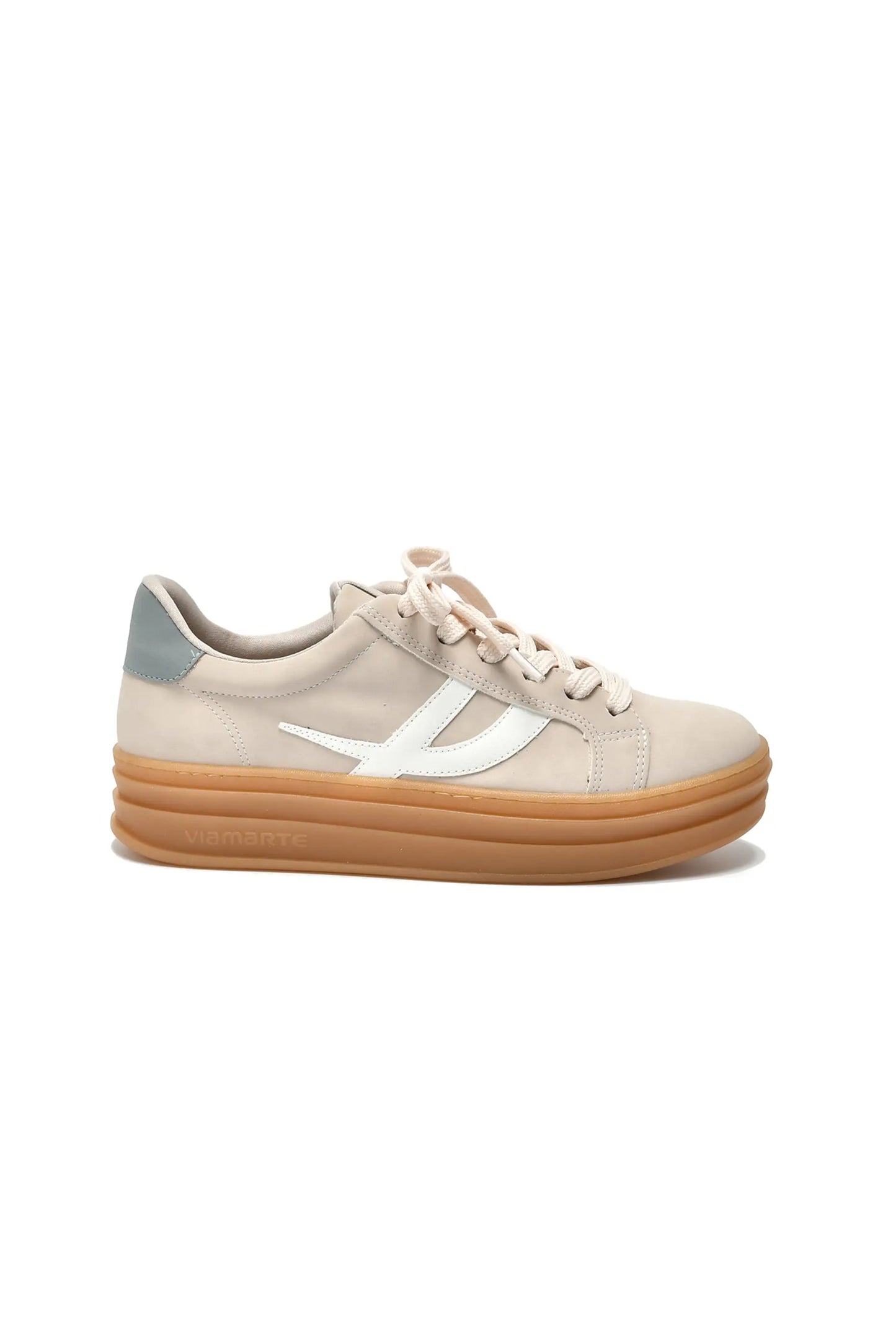 Zapatilla Casual Dama 156-002 Beige